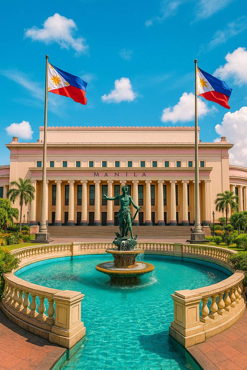 Iconic Manila photo spot with distinctive architecture