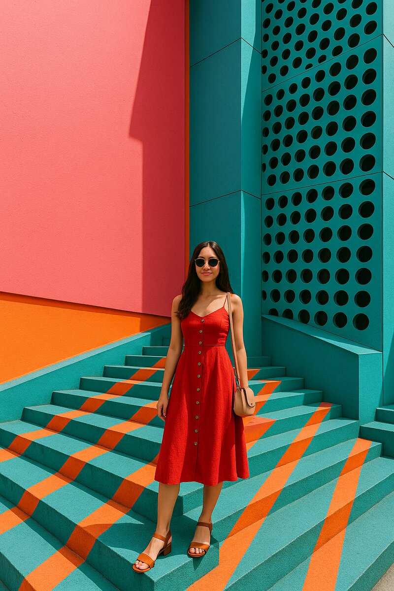 Urban Manila location with creative composition