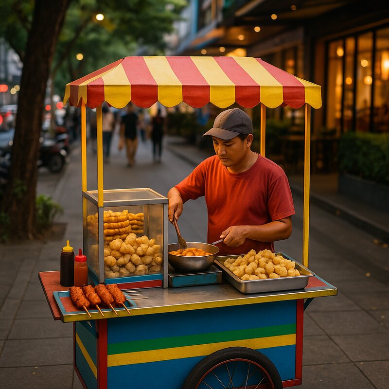 Street food and dining options